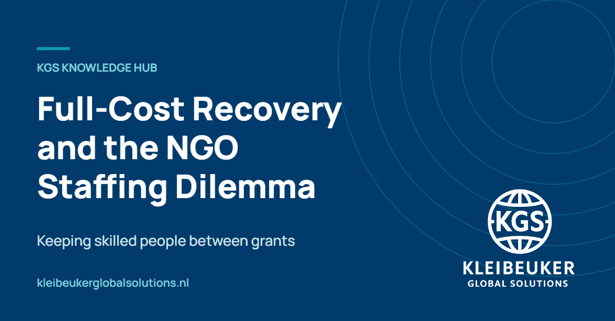Full-cost recovery and the NGO staffing dilemma